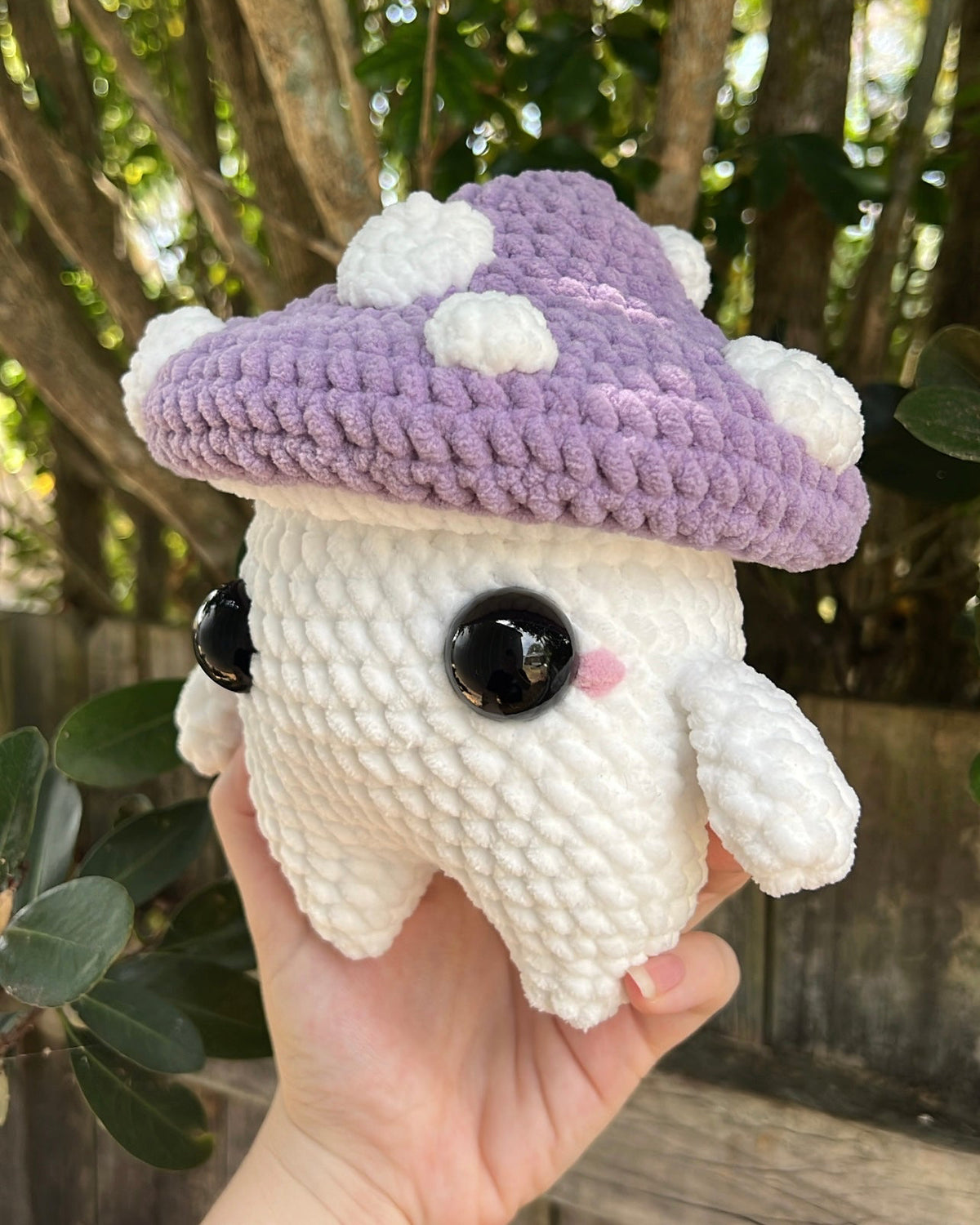 purple mushroom