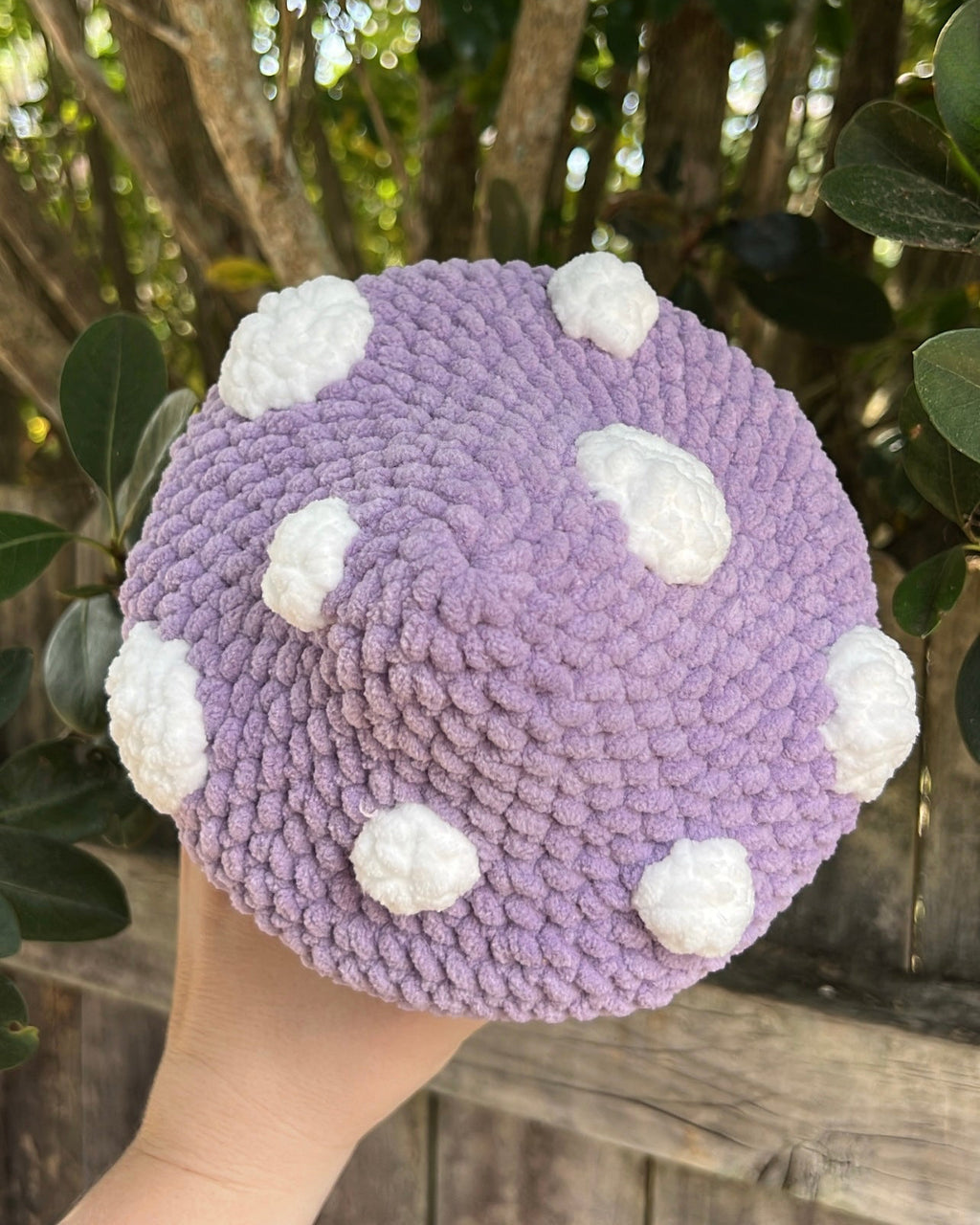 purple mushroom