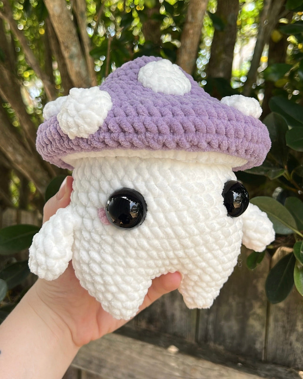 purple mushroom